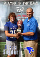 Phil Wright Player of the Game Week 2